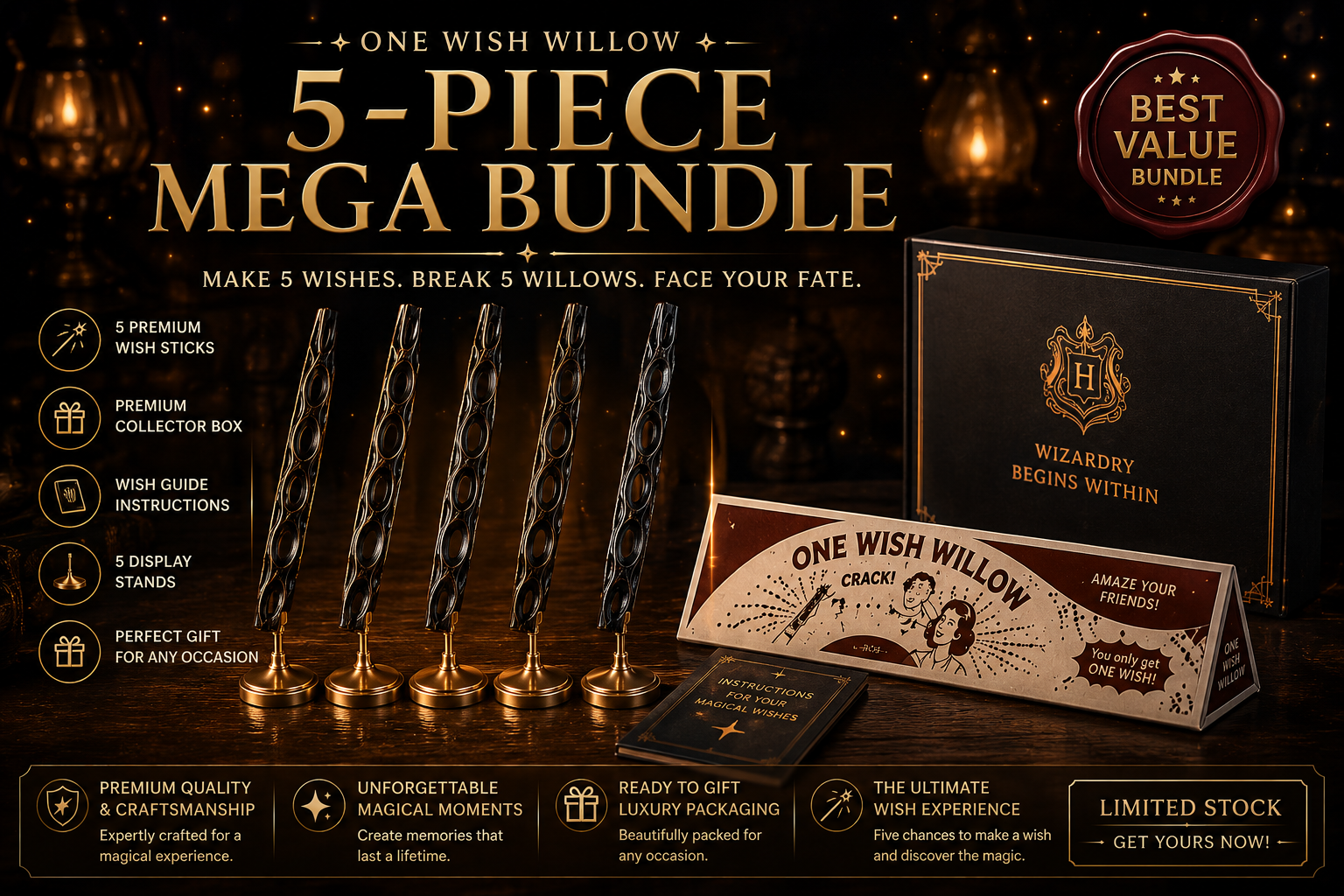 The One Wish Willow - Ultimate 5-Piece Mega Collector's Bundle